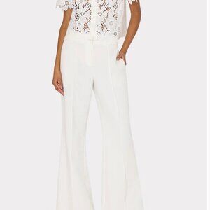 NWT Milly Nash Cady Pants Ecru sz 4